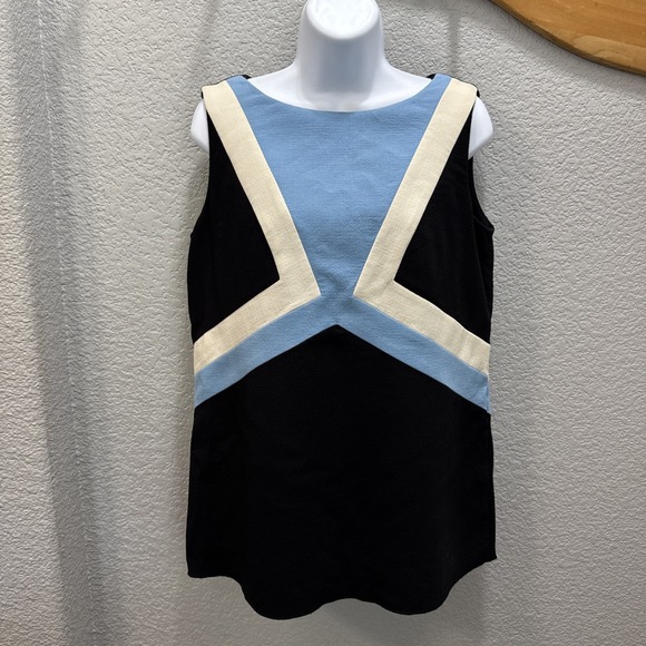 Emilio Pucci Tops - EMILIO PUCCI Top Women US 12 Multi Sleeveless Wool Blend Made‎ in Italy Stretch